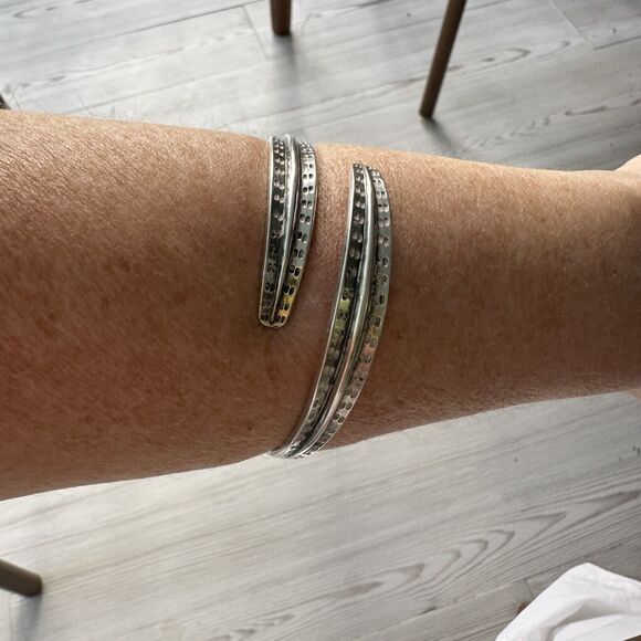 David Anderson Wrap Bangle Bracelet 36.78 Grams - Picture 9 of 12